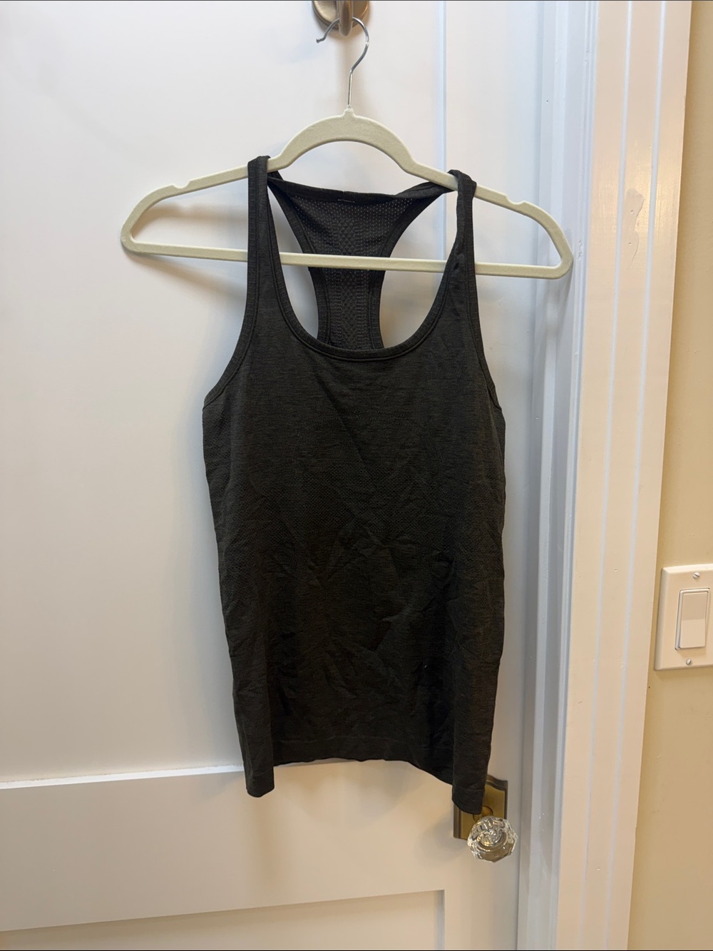 lululemon athletica Black Racerback Performance Tank